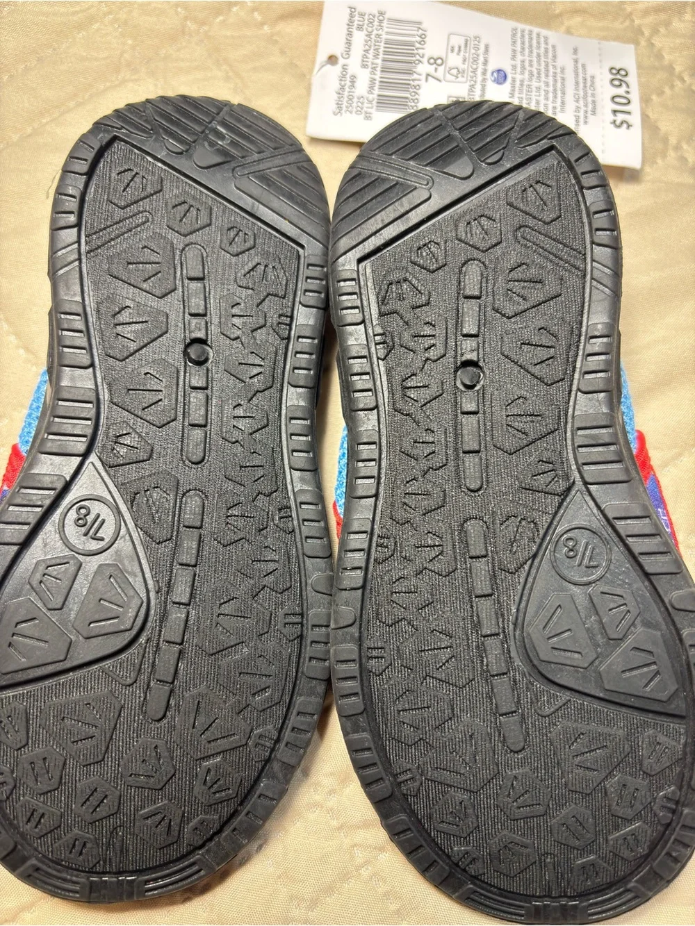 Paw Patrol 7-8 Water Slip-On Shoes